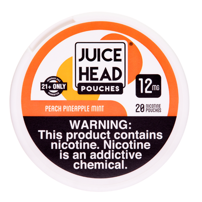 Peach Pineapple Mint Juice Head Pouches