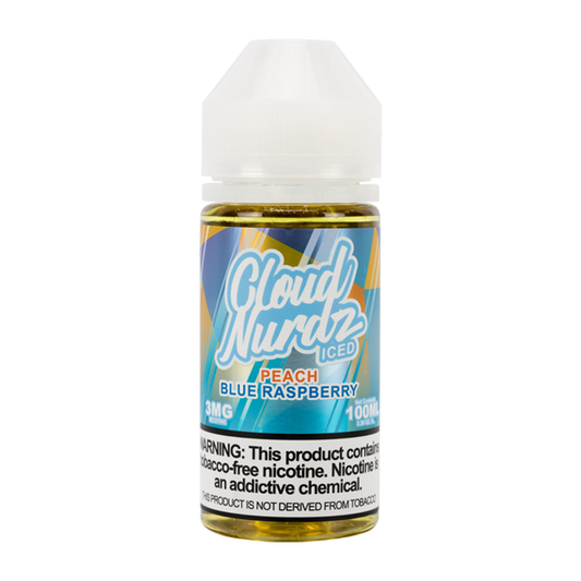 BUY 1 GET 1 FREE Iced Peach Blue Raspberry by Cloud Nurdz 100mL | Vape Amazon India