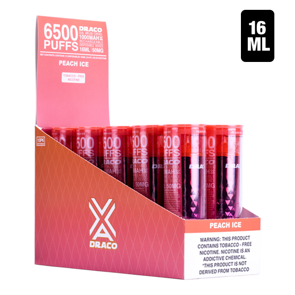 BUY 1 GET 1 FREE Peach Ice by Draco | Vape Amazon India