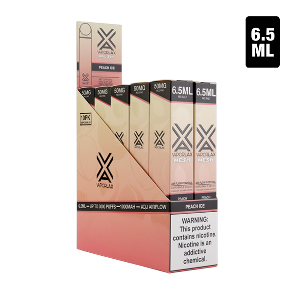 BUY 1 GET 1 FREE Peach Ice by VaporLax | Vape Amazon India