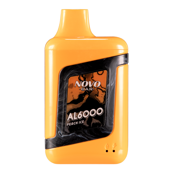 BUY 1 GET 1 FREE Peach Ice Novo Bar AL6000 | Vape Amazon India