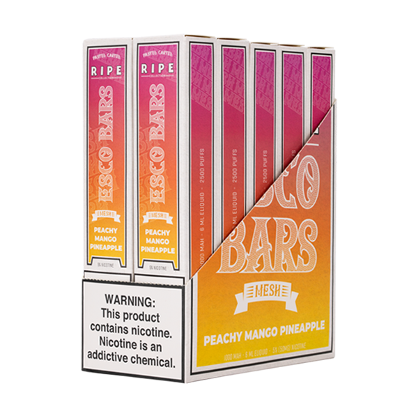 BUY 1 GET 1 FREE Peachy Mango Pineapple Esco Bar | Vape Amazon India