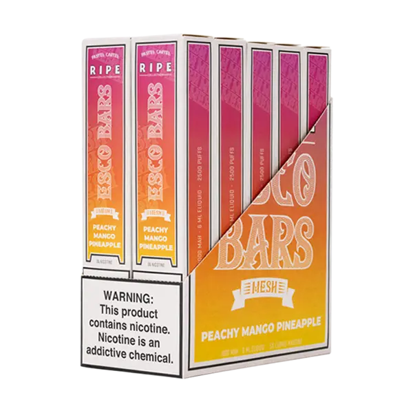 BUY 1 GET 1 FREE Peachy Mango Pineapple Esco Bar | Vape Mumbai India Esco Bar