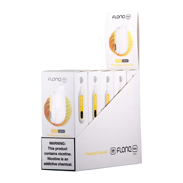 BUY 1 GET 1 FREE Pineapple Coconut FLONQ Max Smart | Vape Mumbai India Flonq