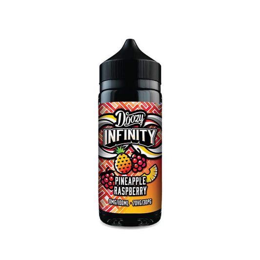Doozy Vape Co Infinity Pineapple Raspberry Shortfill E-Liquid 100ml
