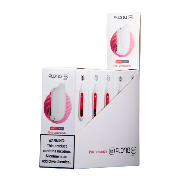 BUY 1 GET 1 FREE Pink Lemonade FLONQ Max Smart | Vape Mumbai India Flonq