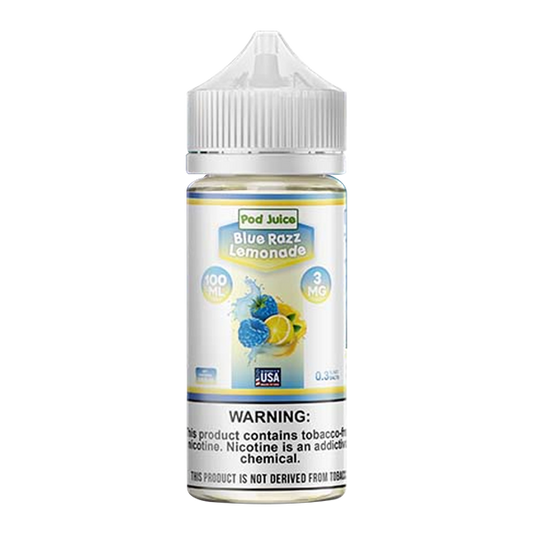 Blue Razz Lemonade Pod Juice 100ml