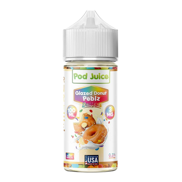 Glazed Donut Pebz Pod Juice 100ml