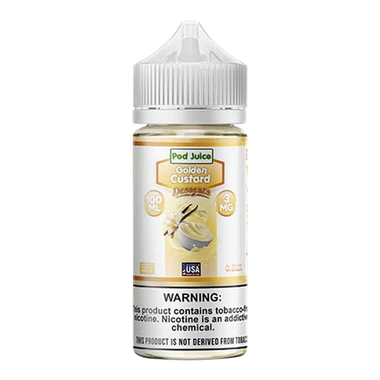 Golden Custard Pod Juice 100ml