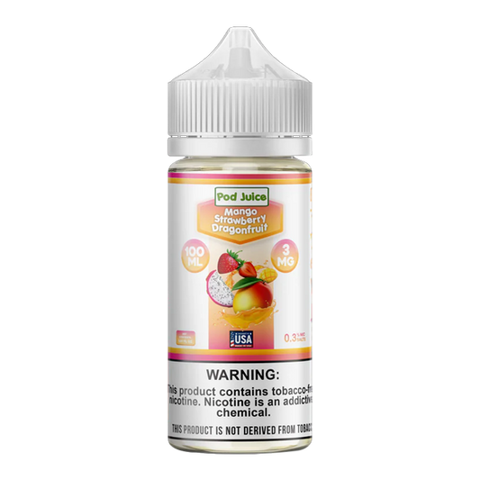 Mango Strawberry Dragonfruit Pod Juice 100ml