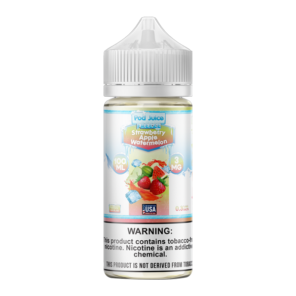 Strawberry Apple Watermelon Freeze Pod Juice 100ml