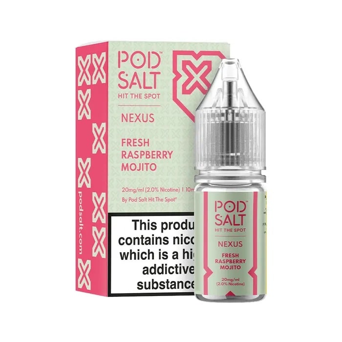 POD SALT - Fresh Raspberry Mojito