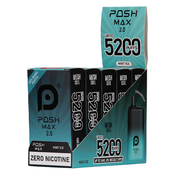 BUY 1 GET 1 FREE Mint Ice Posh Max 2.0 | Vape Amazon India