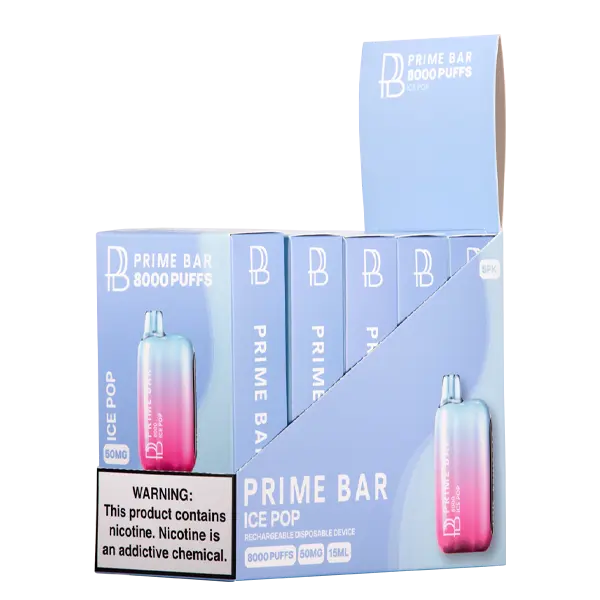 BUY 1 GET 1 FREE Ice Pop Prime Bar 8000 | Vape Mumbai India Prime Bar