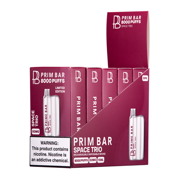 BUY 1 GET 1 FREE Space Trio Prime Bar 8000 | Vape Amazon India