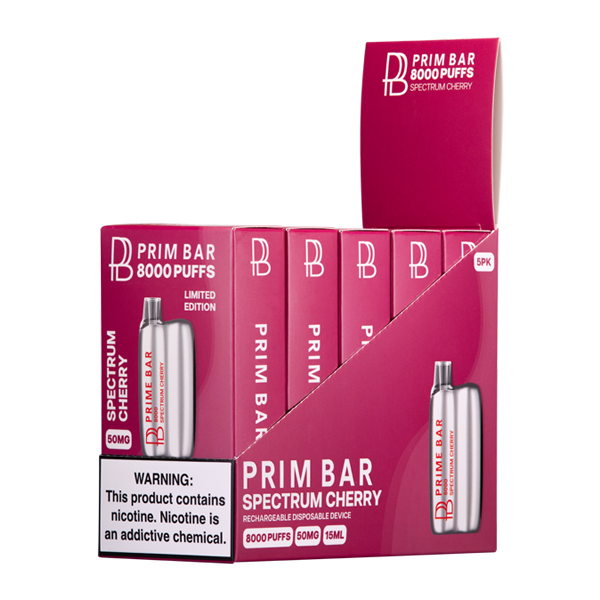 BUY 1 GET 1 FREE Spectrum Cherry Prime Bar 8000 | Vape Amazon India