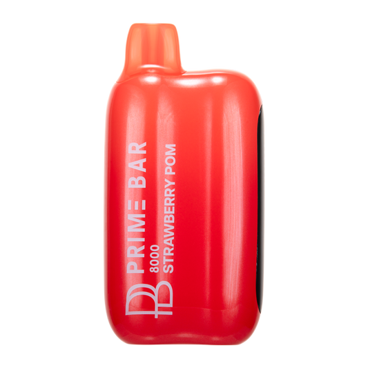 BUY 1 GET 1 FREE Strawberry Pom Prime Bar 8000 | Vape Amazon India