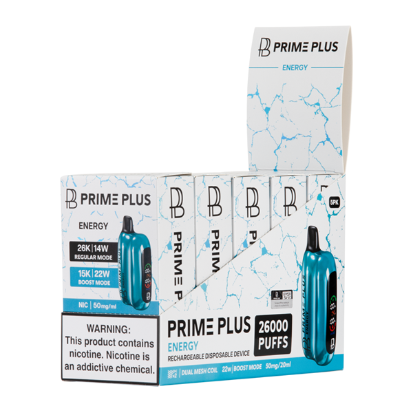 BUY 1 GET 1 FREE Energy Prime Plus 26000 | Vape Amazon India