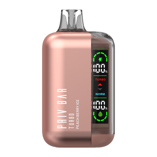 BUY 1 GET 1 FREE Peach Berry Ice Priv Bar Turbo | Vape Amazon India