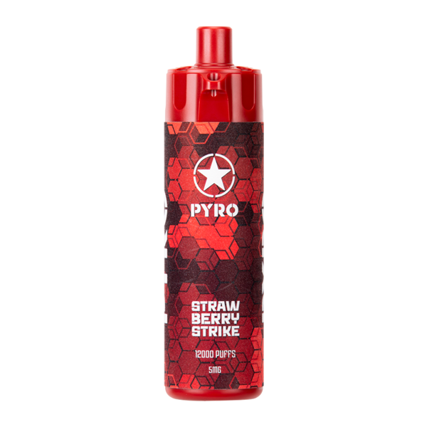 BUY 1 GET 1 FREE Strawberry Strike PYRO 12000 | Vape Amazon India