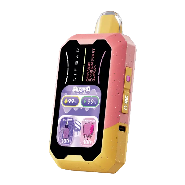 BUY 1 GET 1 FREE Orange Passion Fruit Guava RIFBAR MIXPRO Sweet | Vape Mumbai India RifBar