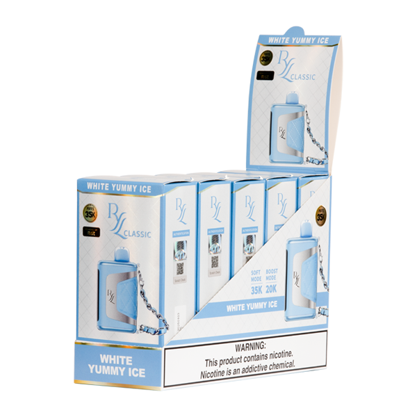 White Yummy Ice RYL Classic by RAZ