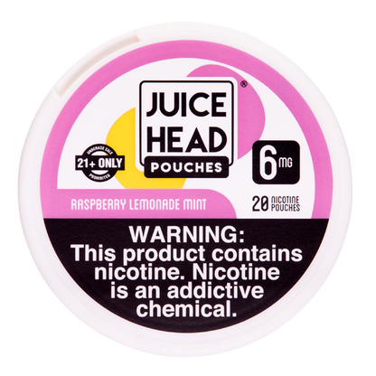 Raspberry Lemonade Mint Juice Head Pouches