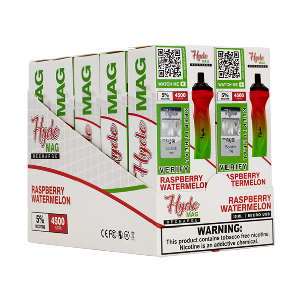 BUY 1 GET 1 FREE Raspberry Watermelon Hyde Mag | Vape Amazon India