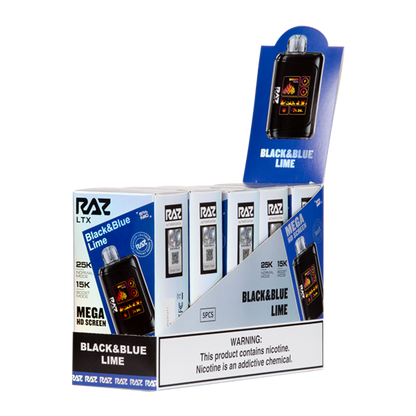 Black & Blue Lime Ice RAZ LTX 25000