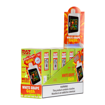 Buy 1 Get 1 Free White Grape Gush RAZ LTX 25000 GUSH EDITION
