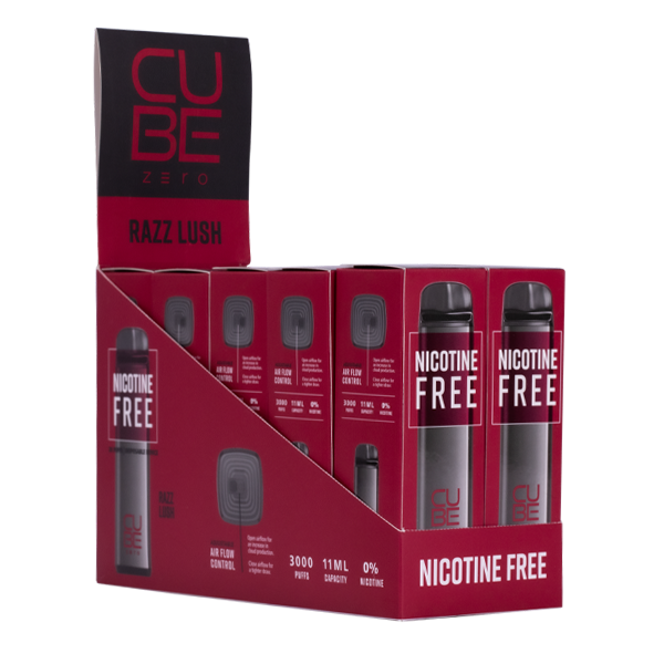 BUY 1 GET 1 FREE Razz Lush by Cube | Vape Amazon India