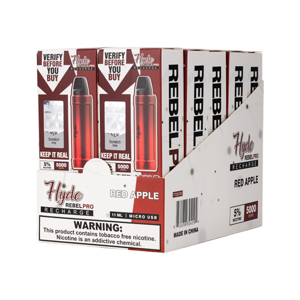 BUY 1 GET 1 FREE Red Apple Hyde Rebel Pro | Vape Amazon India