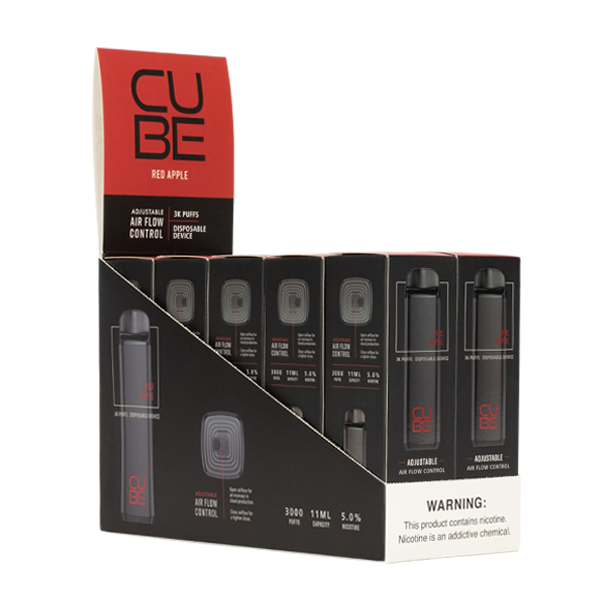 BUY 1 GET 1 FREE Red Apple by Cube | Vape Amazon India