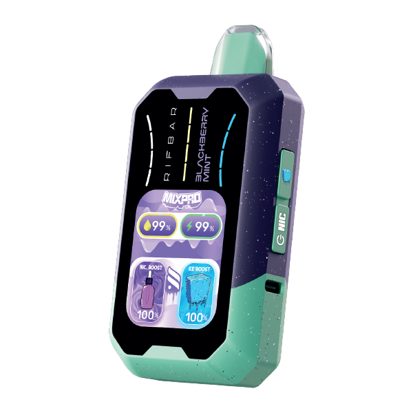 BUY 1 GET 1 FREE Blackberry Mint RIFBAR MIXPRO Ice | Vape Mumbai India