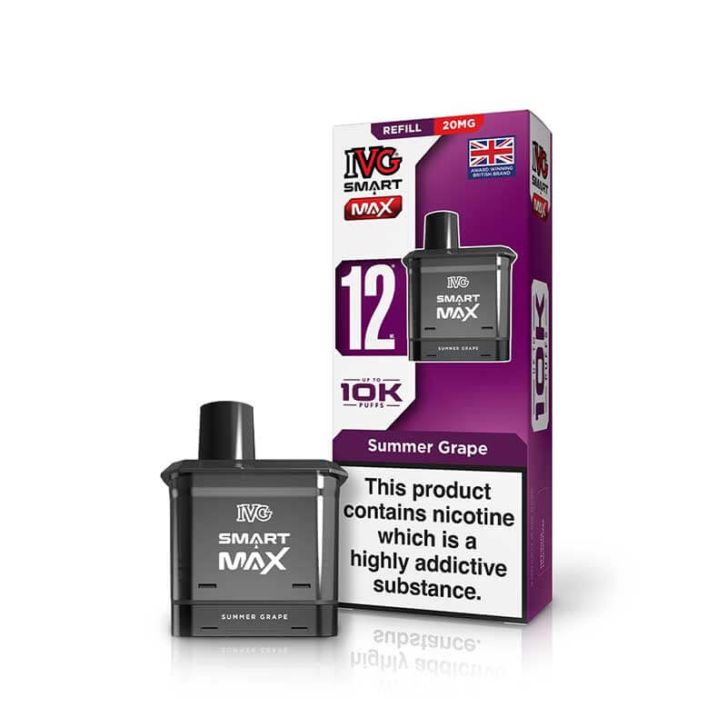 IVG Smart Max Summer Grape Prefilled Vape Pod + Refill