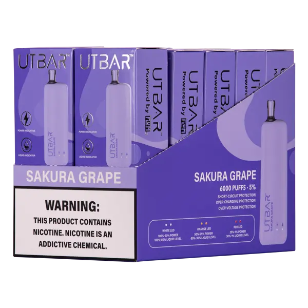 BUY 1 GET 1 FREE Sakura Grape UT Bar | Vape Mumbai India Flum