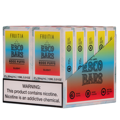 BUY 1 GET 1 FREE Slushy Esco Bar 6000 | Vape Amazon India