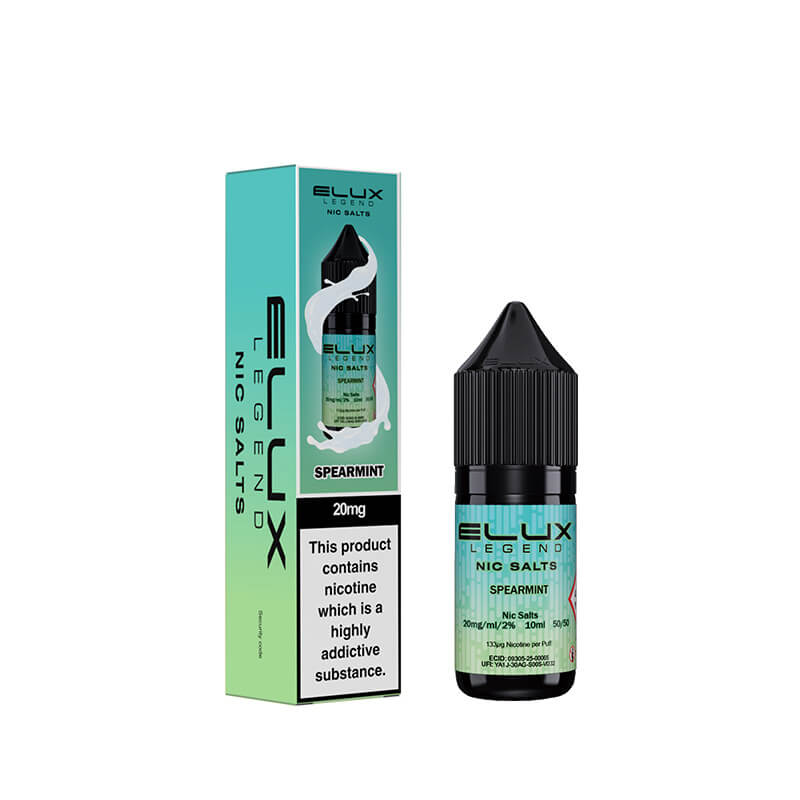 Elux Legend Spearmint Nic Salt E-Liquid 10ml