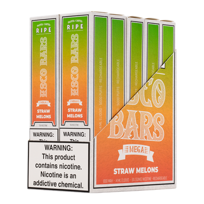 BUY 1 GET 1 FREE Straw Melons Esco Bar MEGA | Vape Amazon India