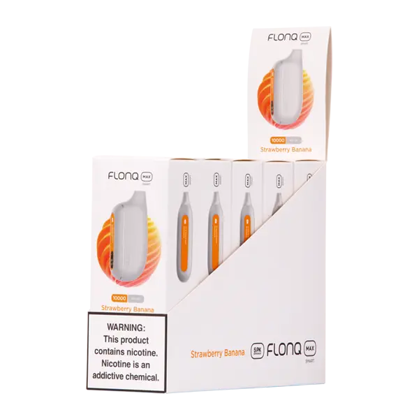 BUY 1 GET 1 FREE Strawberry Banana FLONQ Max Smart | Vape Mumbai India Flonq