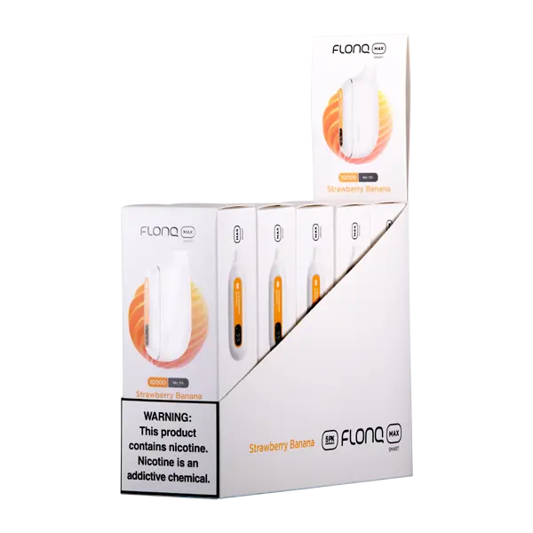 BUY 1 GET 1 FREE Strawberry Banana FLONQ Max Smart | Vape Mumbai India Flonq