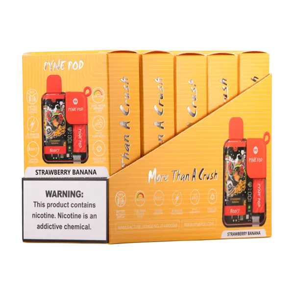 BUY 1 GET 1 FREE Strawberry Banana Pyne Pod Boost | Vape Mumbai India Pyne Pod