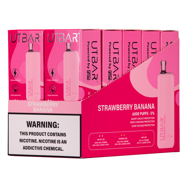 BUY 1 GET 1 FREE Strawberry Banana UT Bar | Vape Amazon India
