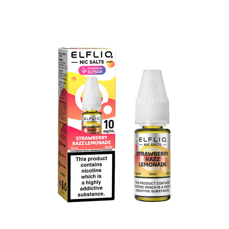 Elf Bar ElfLiq Strawberry Razz lemonade Nic Salt E-Liquid