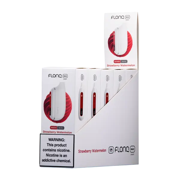 BUY 1 GET 1 FREE Strawberry Watermelon FLONQ Max Smart | Vape Mumbai India Flonq