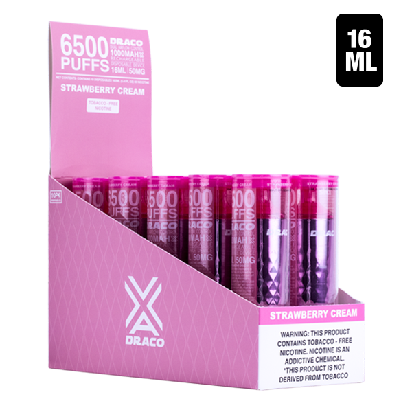 BUY 1 GET 1 FREE Strawberry Cream by Draco | Vape Amazon India