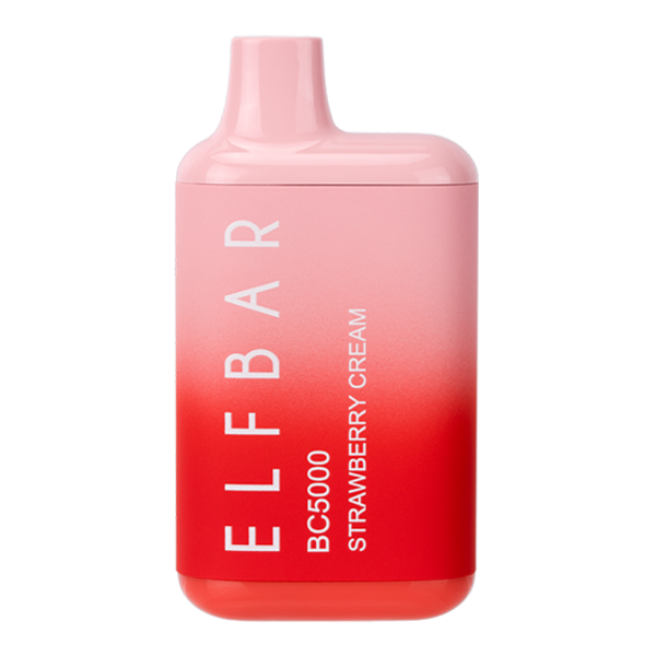 BUY 1 GET 1 FREE Strawberry Cream Elf Bar 5000 | Vape Amazon India