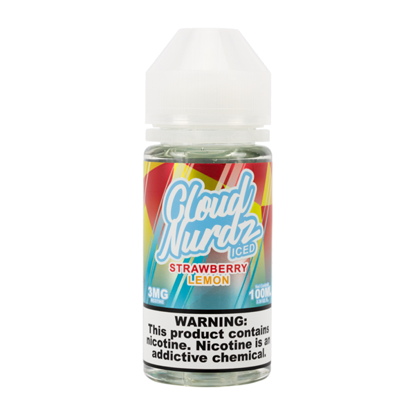 BUY 1 GET 1 FREE Iced Strawberry Lemon by Cloud Nurdz 100mL | Vape Amazon India