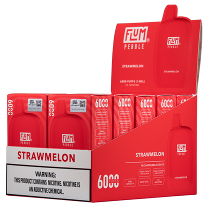 BUY 1 GET 1 FREE Strawmelon FLUM Pebble | Vape Amazon India