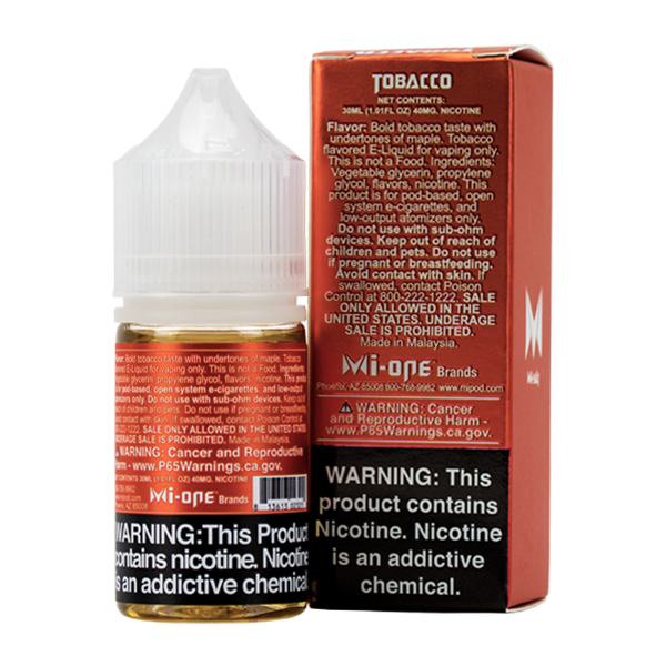 BUY 1 GET 1 FREE Tobacco Mi-Salt | Vape Amazon India